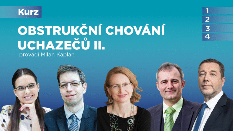 Obstrukční chování uchazečů II.